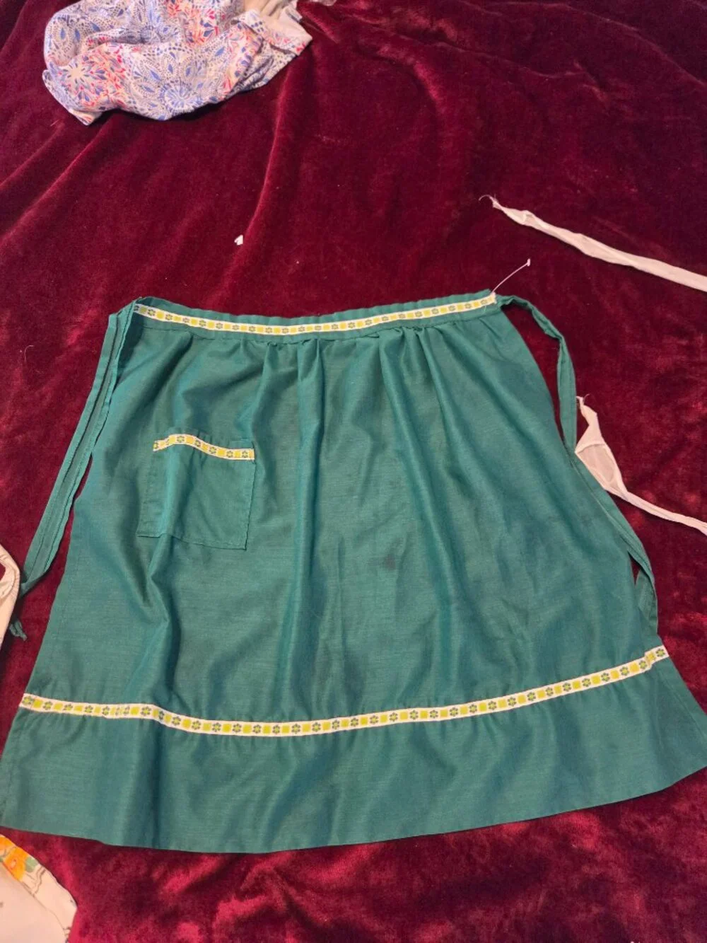 vintage waste aprons set of three